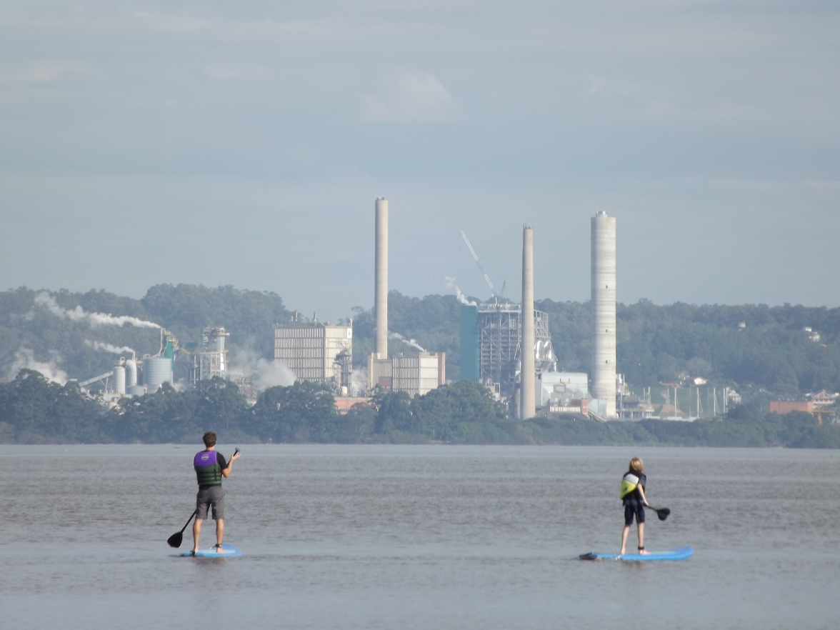 Vista da Fábrica da Zona Sul de Porto Alegre. foto: própria.
